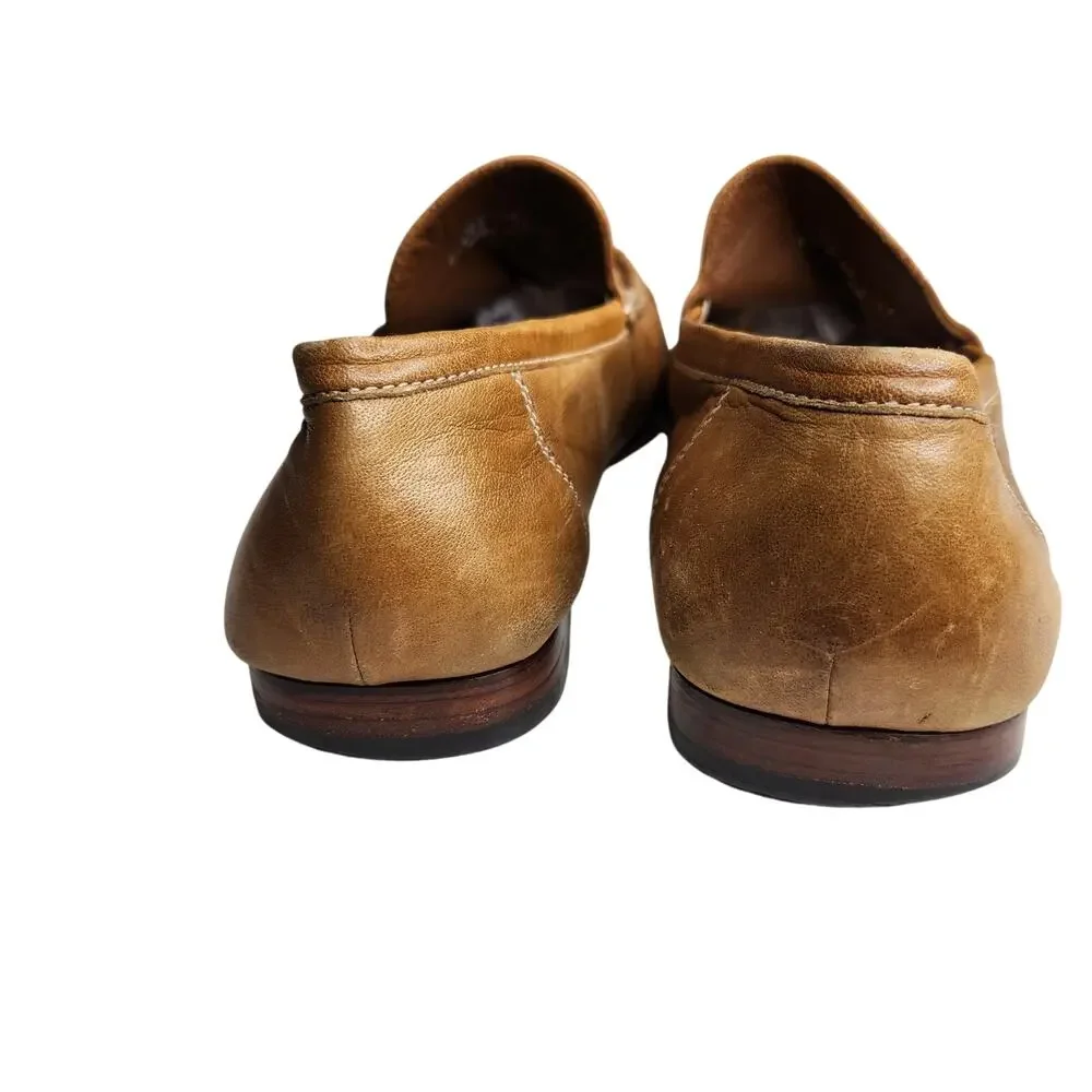 Cole Haan Brown Leather Loafers Slip On Shoes Men's Size 9M Classic